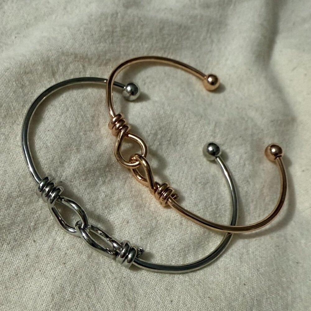 Bancroft - Montoya Knot Cuff - two-tone